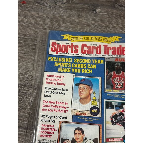 Sports Card Trader May 1990 Vol 1 No 1 PREMIER COLLECTOR'S ISSUE Paperback - Picture 5 of 6